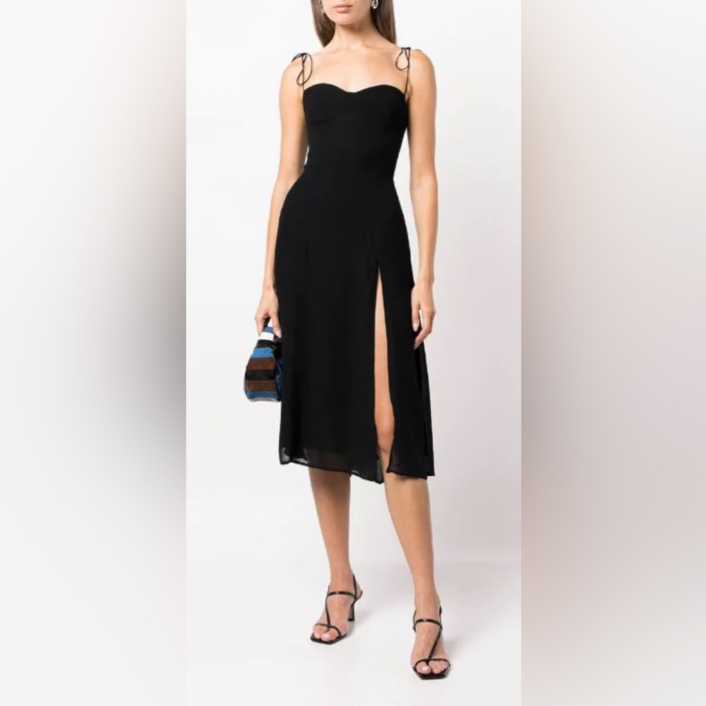 NWT🌟🌟 REFORMATION black JULIETTE dress
